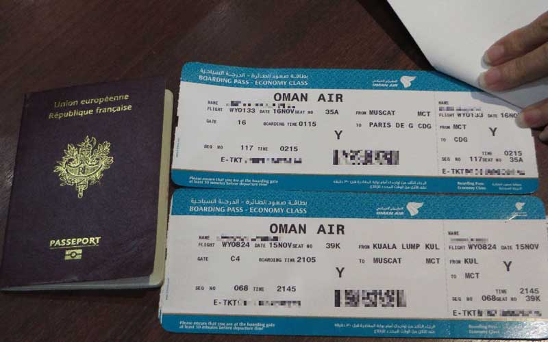 خرید بلیط هواپیما مسقط شیراز در پروازیاب 24