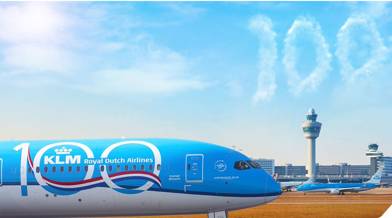 خرید اینترنتی بلیط هواپیمای KLM از پروازیاب 24